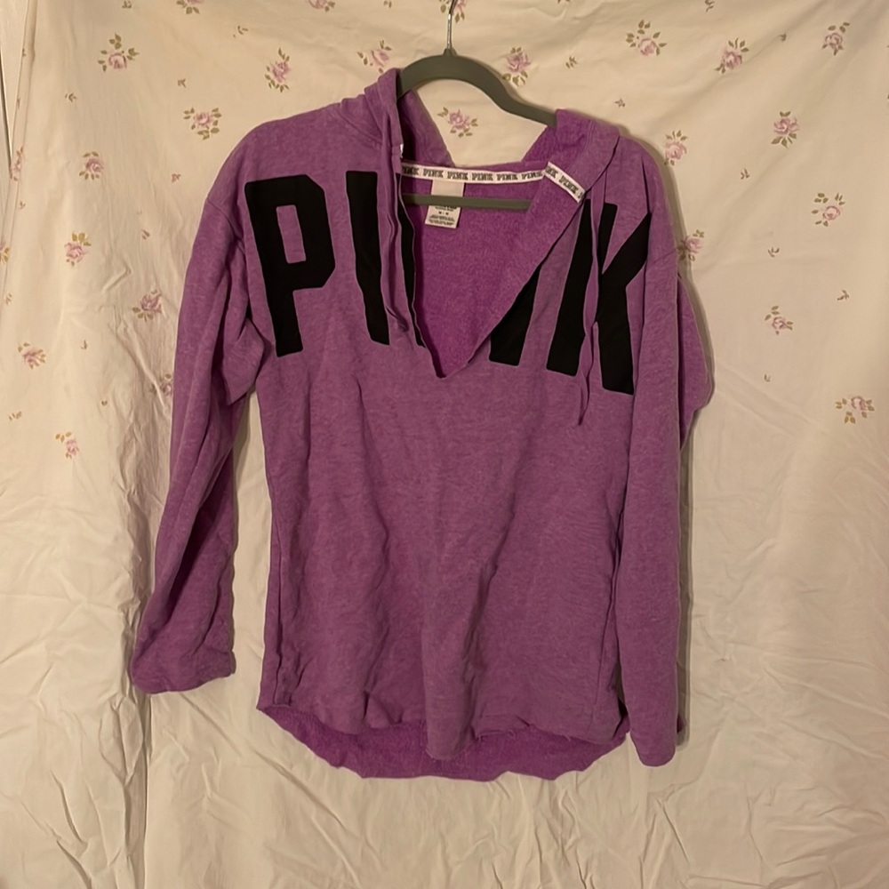 Medium Pink hooded shirt
